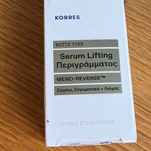NEW — Korres White Pine Serum Lifting with Meno-Reverse 60ml (2.03 fl. Oz)